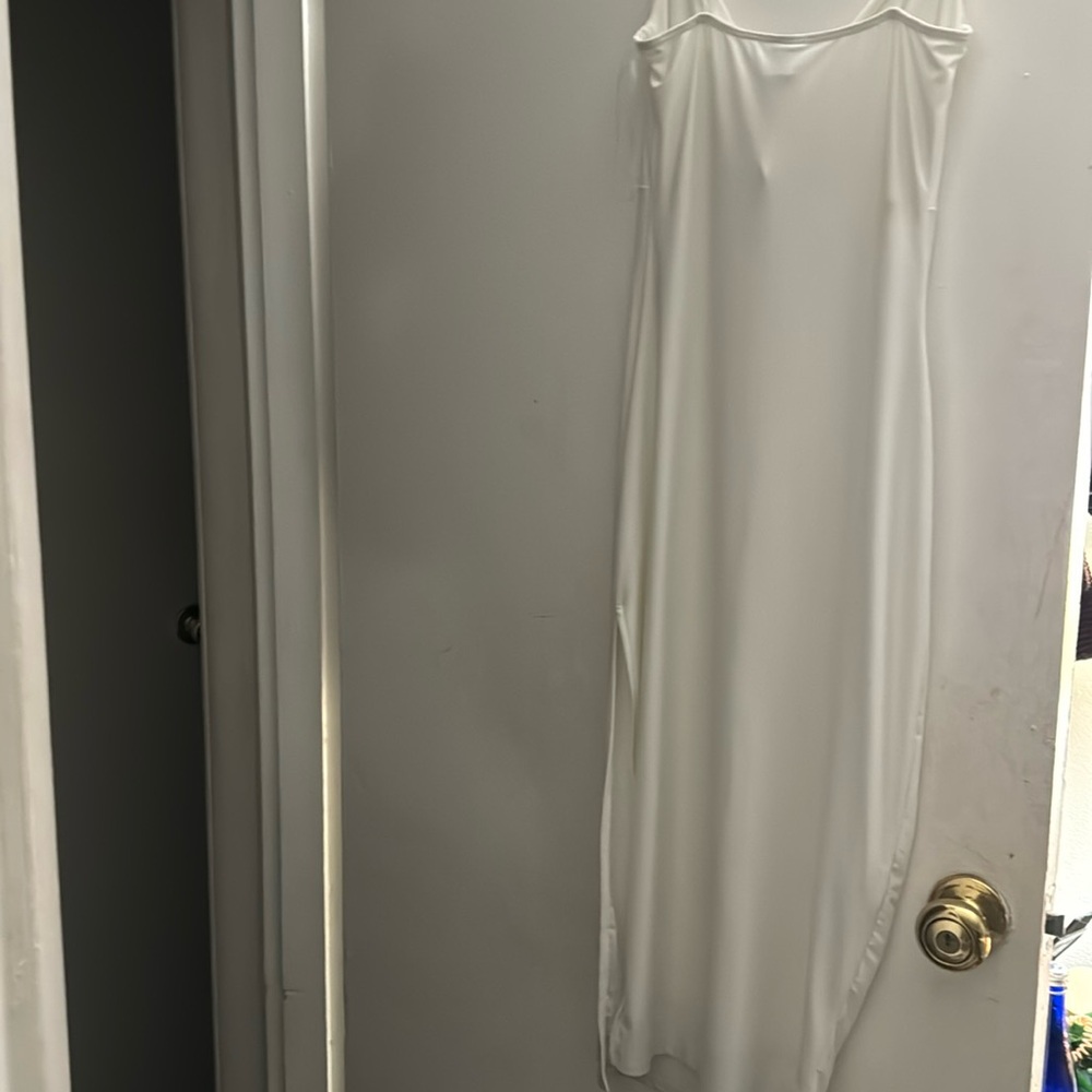 Simple but chic white dress